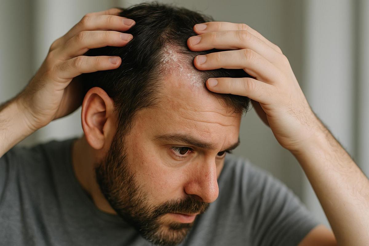 dermite psoriasis cuir chevelu 2