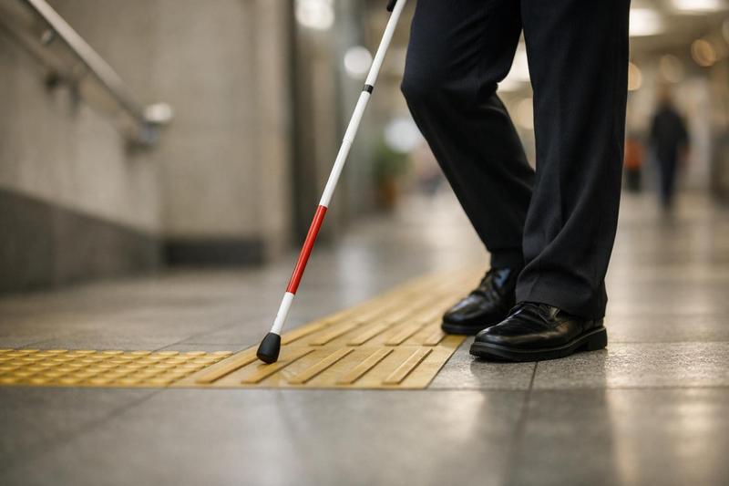 Réglementation pour bande de guidage PMR : comprendre les règles essentielles