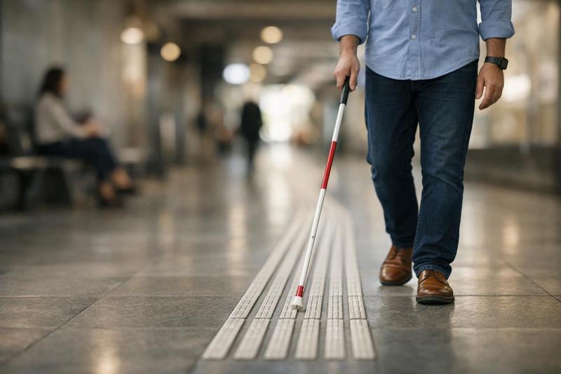 Réglementation pour bande de guidage PMR : comprendre les règles essentielles