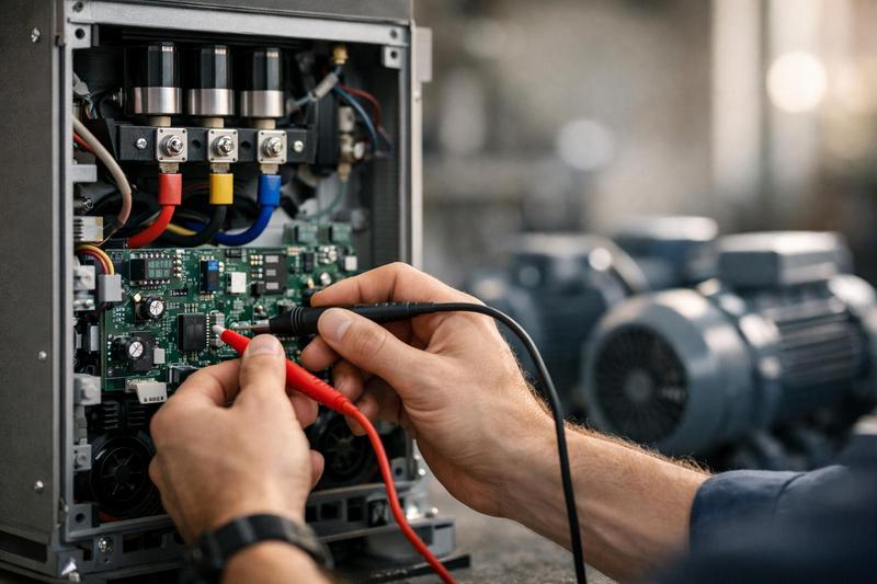 Fonctionnement d'un onduleur triphasé : principes et étapes clés