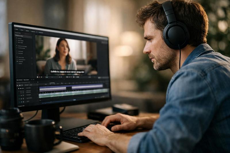 Sous-titrer automatiquement une vidéo : méthodes et outils efficaces