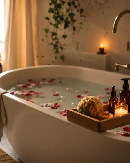 rendre un bain sensuel